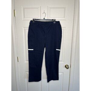 FedEx Work Pants 16x31 Navy Blue Reflective Stan Hermon